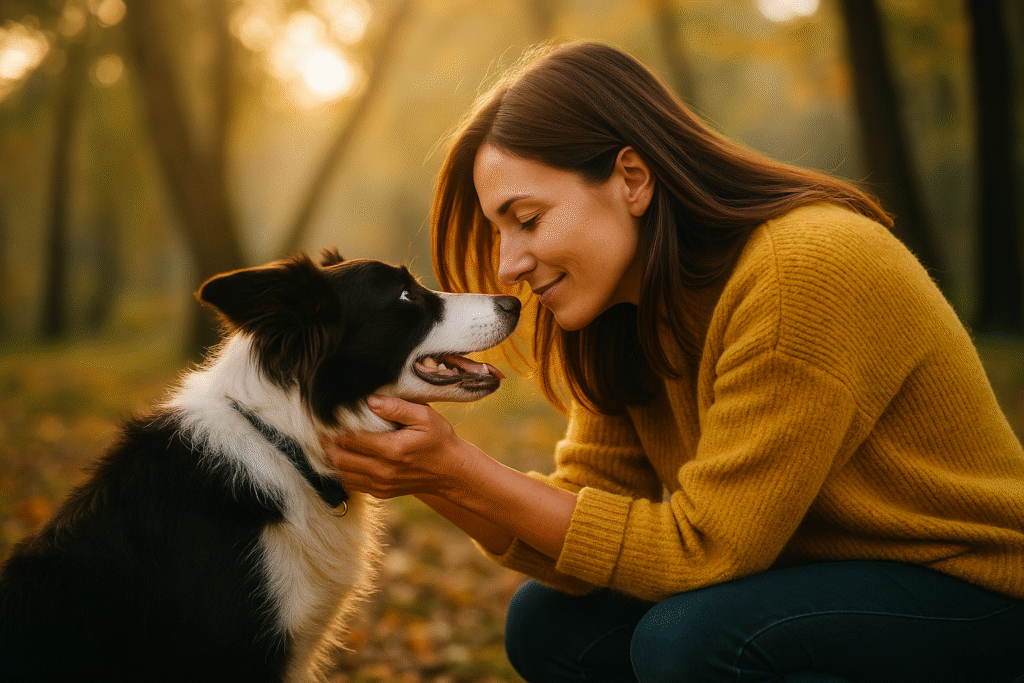 Communication animale dans le Vaucluse – complicité et compréhension entre l’humain et l’animal.